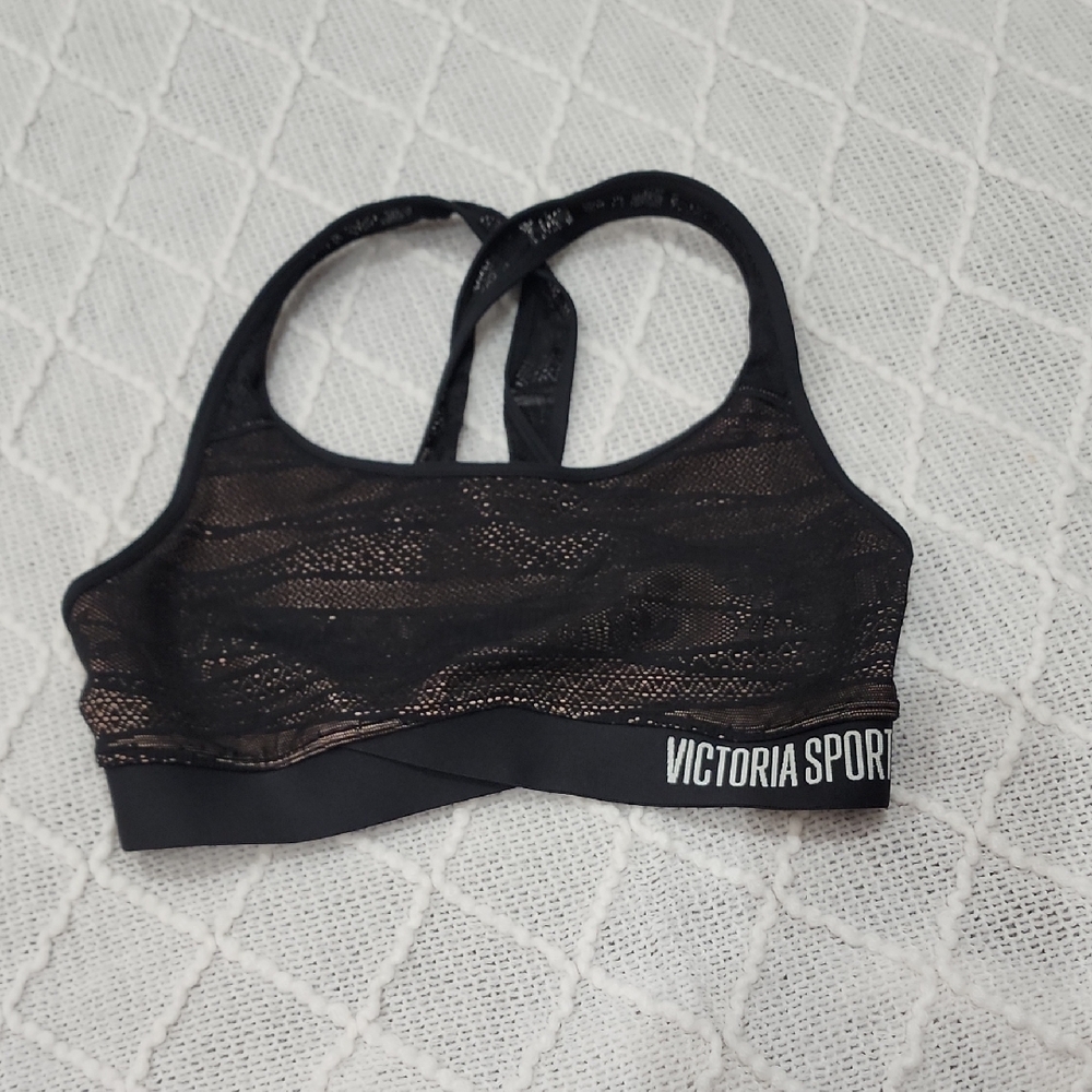 Victoria's Secret Black Sports Bra Intimates